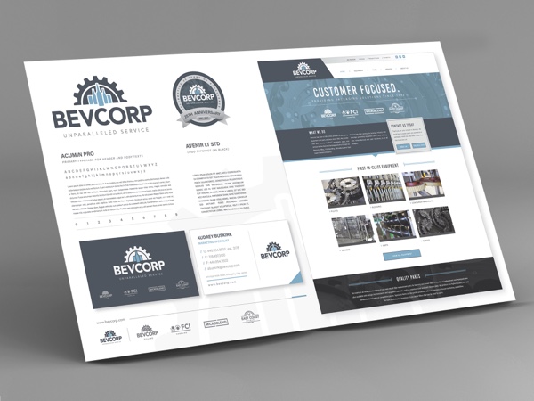Bevcorp branding
